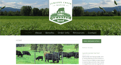 Desktop Screenshot of lemieuxcreekranch.com